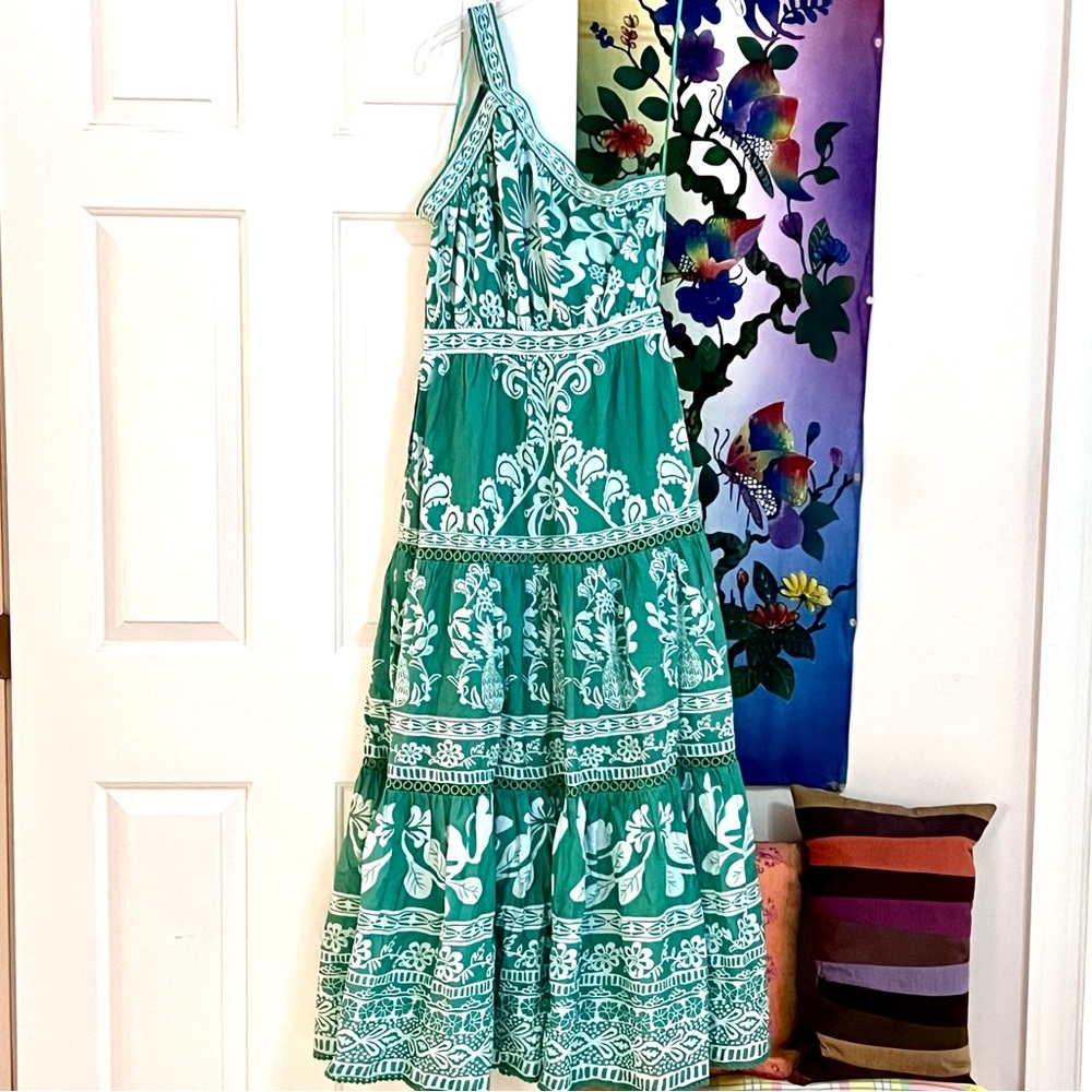 🌺🎉HP🎉🌺 NWT Farm Rio Sweet Garden Maxi Dress - Picture 13 of 16